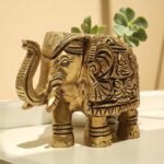 brass elephant
